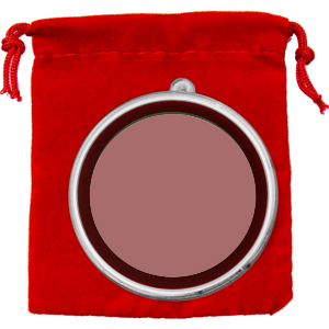 Ornament Capsule & Red Pouch - Product Packaging [Add $4.00]